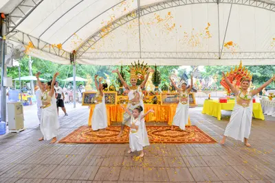 ประมวลภาพพิธีบวงสรวง ณ วังนาคินทร์คำชะโนด จังหวัดอุดรธานี ปี ๒๕๖๓