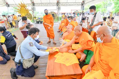ประมวลภาพพิธีบวงสรวง ณ วังนาคินทร์คำชะโนด จังหวัดอุดรธานี ปี ๒๕๖๓