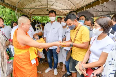ประมวลภาพพิธีบวงสรวง ณ วังนาคินทร์คำชะโนด จังหวัดอุดรธานี ปี ๒๕๖๓