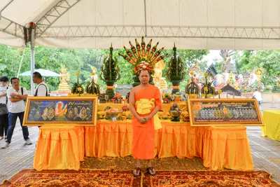 ประมวลภาพพิธีบวงสรวง ณ วังนาคินทร์คำชะโนด จังหวัดอุดรธานี ปี ๒๕๖๓