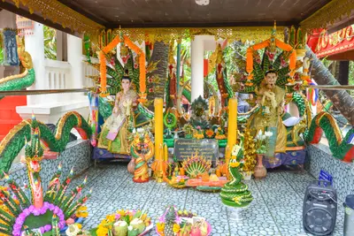 ประมวลภาพพิธีบวงสรวง ณ วังนาคินทร์คำชะโนด จังหวัดอุดรธานี ปี ๒๕๖๓