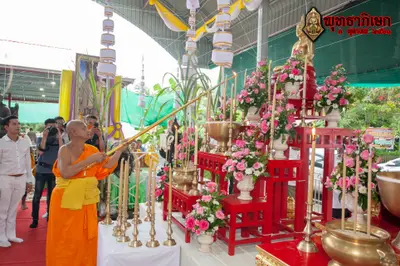 ประมวลภาพพิธีพุทธาภิเษกวัตถุมงคล วัดจุฬามณี ๓ ตุลาคม ๒๕๖๓