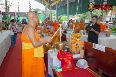 ประมวลภาพพิธีพุทธาภิเษกวัตถุมงคล วัดจุฬามณี ๓ ตุลาคม ๒๕๖๓