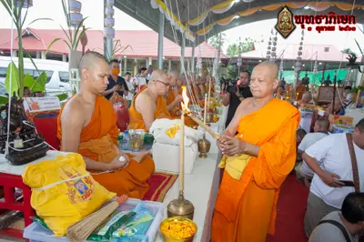 ประมวลภาพพิธีพุทธาภิเษกวัตถุมงคล วัดจุฬามณี ๓ ตุลาคม ๒๕๖๓