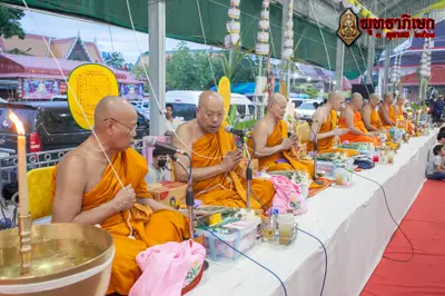 ประมวลภาพพิธีพุทธาภิเษกวัตถุมงคล วัดจุฬามณี ๓ ตุลาคม ๒๕๖๓
