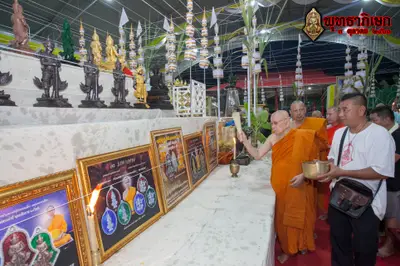 ประมวลภาพพิธีพุทธาภิเษกวัตถุมงคล วัดจุฬามณี ๓ ตุลาคม ๒๕๖๓