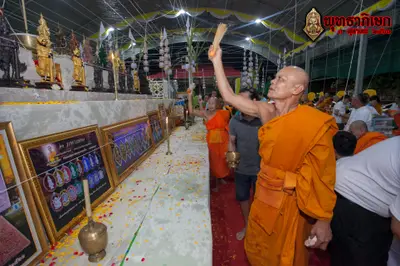 ประมวลภาพพิธีพุทธาภิเษกวัตถุมงคล วัดจุฬามณี ๓ ตุลาคม ๒๕๖๓