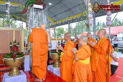 ประมวลภาพพิธีพุทธาภิเษกวัตถุมงคล วัดจุฬามณี ๓ ตุลาคม ๒๕๖๓