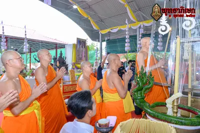 ประมวลภาพพิธีพุทธาภิเษกวัตถุมงคล วัดจุฬามณี ๓ ตุลาคม ๒๕๖๓