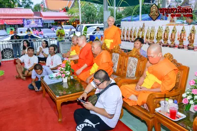ประมวลภาพพิธีพุทธาภิเษกวัตถุมงคล วัดจุฬามณี ๓ ตุลาคม ๒๕๖๓