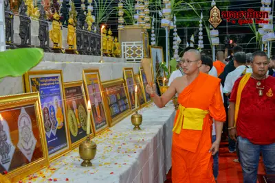 ประมวลภาพพิธีพุทธาภิเษกวัตถุมงคล วัดจุฬามณี ๓ ตุลาคม ๒๕๖๓