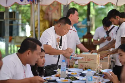 ประมวลภาพงานทอดกฐินสามัคคี วัดศรีสง่า ปี ๒๕๖๓