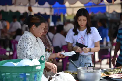 ประมวลภาพงานทอดกฐินสามัคคี วัดศรีสง่า ปี ๒๕๖๓