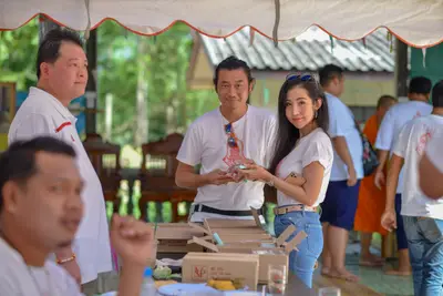 ประมวลภาพงานทอดกฐินสามัคคี วัดศรีสง่า ปี ๒๕๖๓