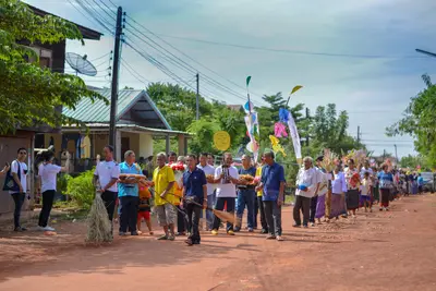 ประมวลภาพงานทอดกฐินสามัคคี วัดศรีสง่า ปี ๒๕๖๓