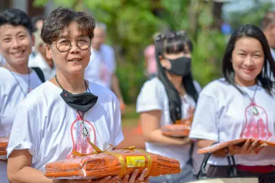 ประมวลภาพงานทอดกฐินสามัคคี วัดศรีสง่า ปี ๒๕๖๓