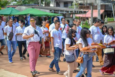 ประมวลภาพงานทอดกฐินสามัคคี วัดศรีสง่า ปี ๒๕๖๓