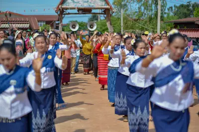 ประมวลภาพงานทอดกฐินสามัคคี วัดศรีสง่า ปี ๒๕๖๓