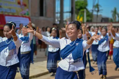 ประมวลภาพงานทอดกฐินสามัคคี วัดศรีสง่า ปี ๒๕๖๓