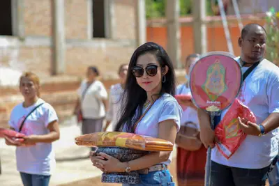 ประมวลภาพงานทอดกฐินสามัคคี วัดศรีสง่า ปี ๒๕๖๓