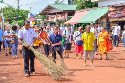 ประมวลภาพงานทอดกฐินสามัคคี วัดศรีสง่า ปี ๒๕๖๓