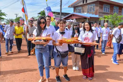 ประมวลภาพงานทอดกฐินสามัคคี วัดศรีสง่า ปี ๒๕๖๓