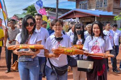 ประมวลภาพงานทอดกฐินสามัคคี วัดศรีสง่า ปี ๒๕๖๓