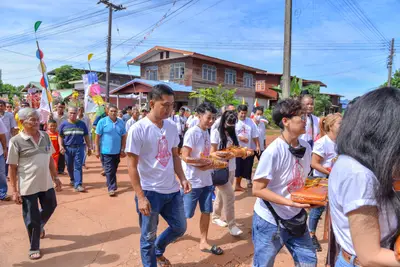 ประมวลภาพงานทอดกฐินสามัคคี วัดศรีสง่า ปี ๒๕๖๓