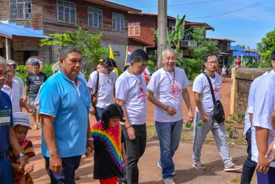 ประมวลภาพงานทอดกฐินสามัคคี วัดศรีสง่า ปี ๒๕๖๓