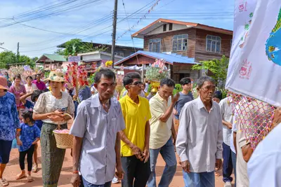 ประมวลภาพงานทอดกฐินสามัคคี วัดศรีสง่า ปี ๒๕๖๓