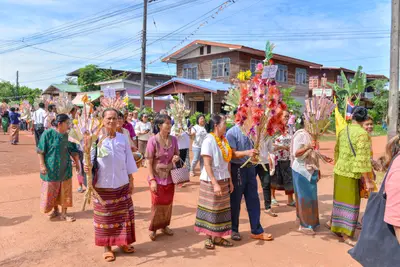 ประมวลภาพงานทอดกฐินสามัคคี วัดศรีสง่า ปี ๒๕๖๓