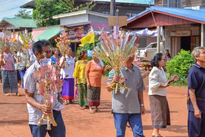 ประมวลภาพงานทอดกฐินสามัคคี วัดศรีสง่า ปี ๒๕๖๓