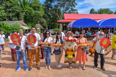ประมวลภาพงานทอดกฐินสามัคคี วัดศรีสง่า ปี ๒๕๖๓