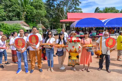 ประมวลภาพงานทอดกฐินสามัคคี วัดศรีสง่า ปี ๒๕๖๓