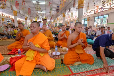 ประมวลภาพงานทอดกฐินสามัคคี วัดศรีสง่า ปี ๒๕๖๓