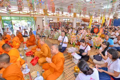 ประมวลภาพงานทอดกฐินสามัคคี วัดศรีสง่า ปี ๒๕๖๓