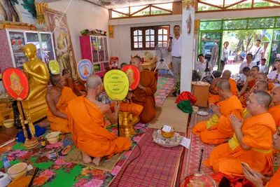 ประมวลภาพงานทอดกฐินสามัคคี วัดศรีสง่า ปี ๒๕๖๓