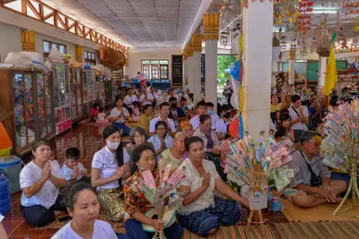 ประมวลภาพงานทอดกฐินสามัคคี วัดศรีสง่า ปี ๒๕๖๓
