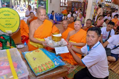 ประมวลภาพงานทอดกฐินสามัคคี วัดศรีสง่า ปี ๒๕๖๓