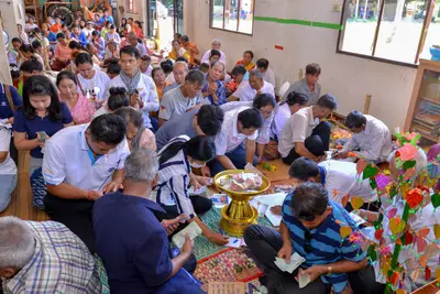 ประมวลภาพงานทอดกฐินสามัคคี วัดศรีสง่า ปี ๒๕๖๓