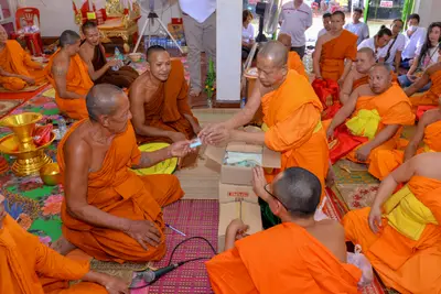 ประมวลภาพงานทอดกฐินสามัคคี วัดศรีสง่า ปี ๒๕๖๓