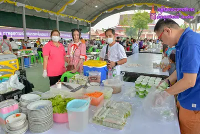 ประมวลภาพงานกฐินพระราชทาน วัดจุฬามณี ปี ๒๕๖๓