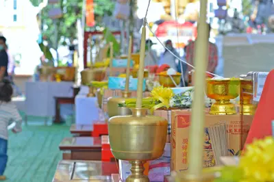 ประมวลภาพพิธีสวดนพเคราะห์ วัดจุฬามณี ปี ๒๕๖๓