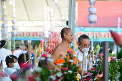 ประมวลภาพพิธีสวดนพเคราะห์ วัดจุฬามณี ปี ๒๕๖๓