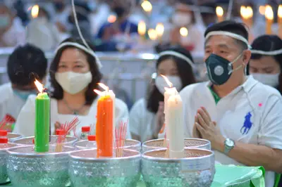 ประมวลภาพพิธีสวดนพเคราะห์ วัดจุฬามณี ปี ๒๕๖๓