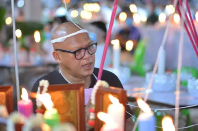 ประมวลภาพพิธีสวดนพเคราะห์ วัดจุฬามณี ปี ๒๕๖๓