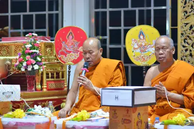 ประมวลภาพพิธีสวดนพเคราะห์ วัดจุฬามณี ปี ๒๕๖๓