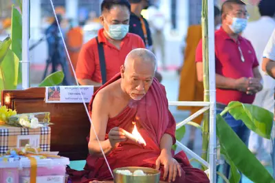 ประมวลภาพพิธีสวดนพเคราะห์ วัดจุฬามณี ปี ๒๕๖๓