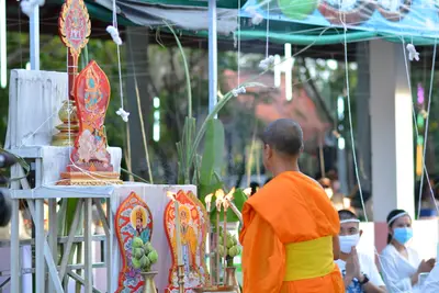 ประมวลภาพพิธีสวดนพเคราะห์ วัดจุฬามณี ปี ๒๕๖๓
