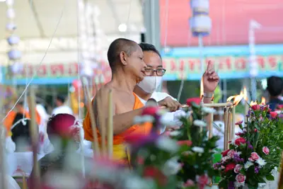ประมวลภาพพิธีสวดนพเคราะห์ วัดจุฬามณี ปี ๒๕๖๓